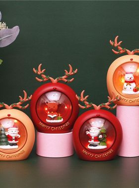 小夜灯雪人灯星星发光装饰品礼物