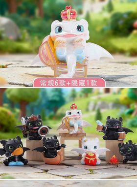 公仔盲盒周边炫酷创意潮玩卡通