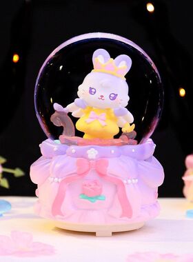 礼物水晶球网红音乐盒花园神秘