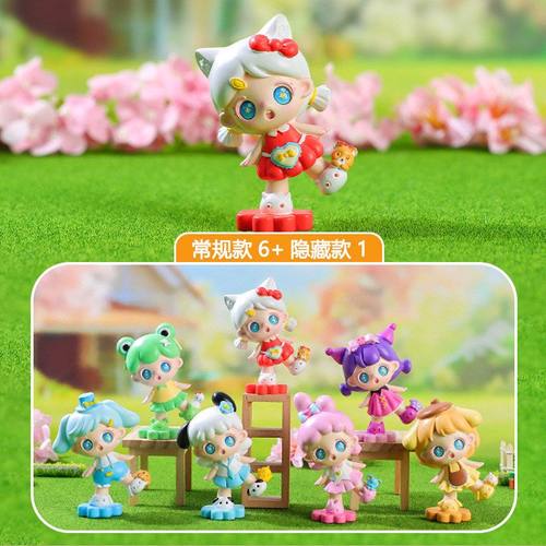 心小少女摆件乐园盲盒女孩卡通