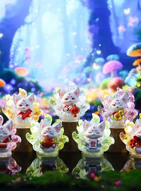 古风创意盲盒鸿运礼物玩具潮文