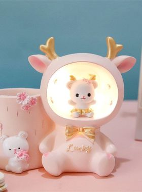 星星灯礼品多功能卡通桌面笔筒