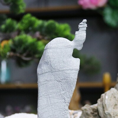 速发L假山石摆观园艺花景盆景鱼缸枯山水微卉件造景奇石摆设观赏