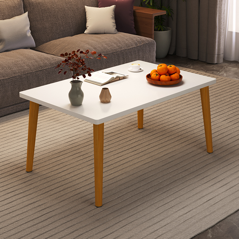 速发小方桌实用小户型客厅家几桌子卧室坐地茶木台茶桌飘窗矮桌木