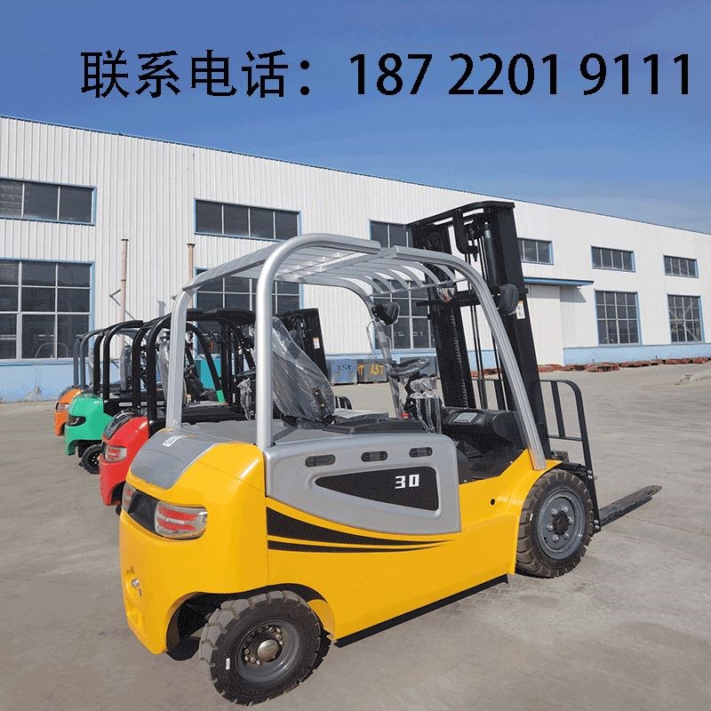 速发座驾式搬运车新动源电动叉车1.5吨/2吨能四轮电/堆高车