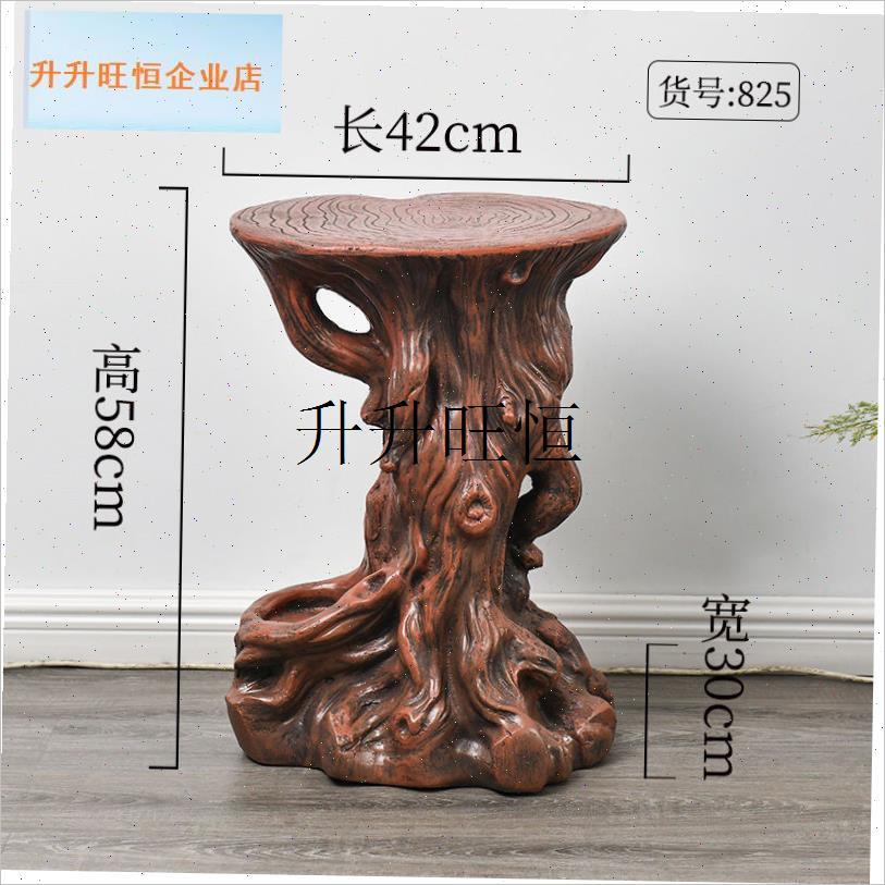 ,流水喷泉风水轮摆件仿木根雕创B意环保树脂工艺品底座盆景花架