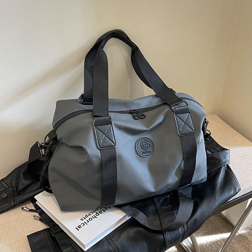 时尚手提单肩旅行包新款大容量休闲运动外出斜挎包耐用健身行李包