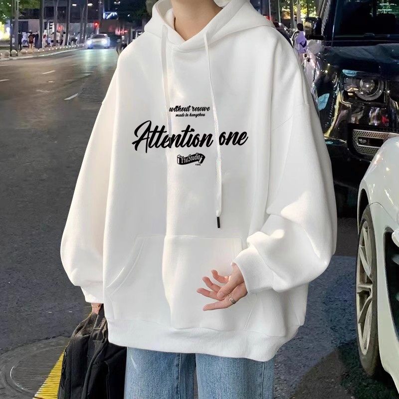 重磅纯棉春秋款连帽卫衣男冬季加绒加厚潮牌美式流行宽松学生上衣,男装,卫衣,淘宝优惠券,粉丝福利购,淘宝优惠卷