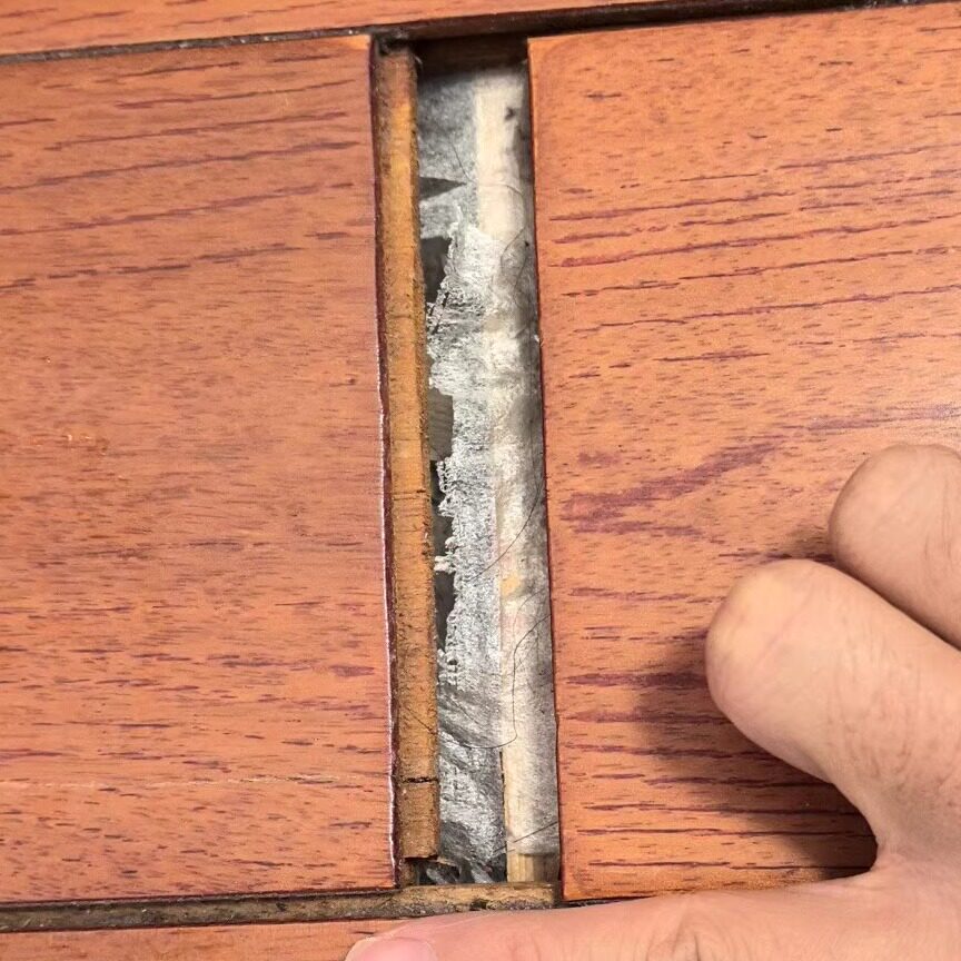 净味强化木地板填缝剂家用地板缝隙填充补条胶防水防霉修复膏神器