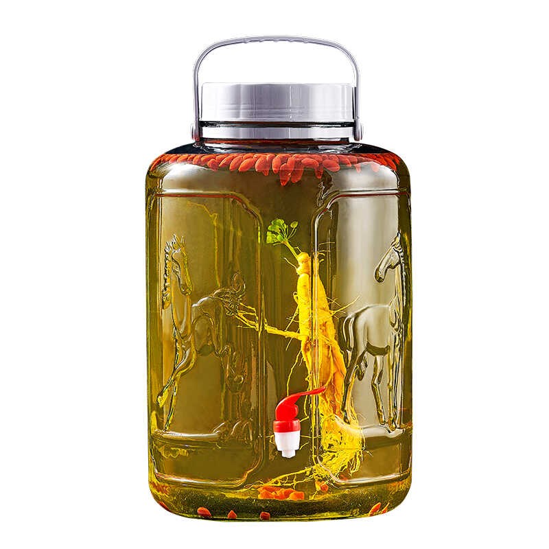 热销泡菜坛子玻璃瓶密封罐家用大口径宽口腌咸菜酸U菜罐子小号储