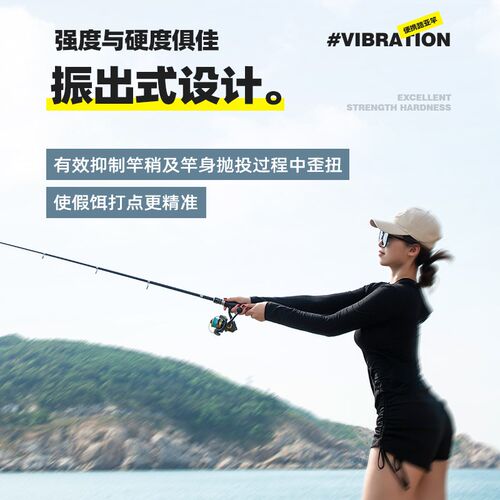 热销迷你便携伸缩路亚竿套装全套C海杆抛竿微物马口竿水滴轮路滑