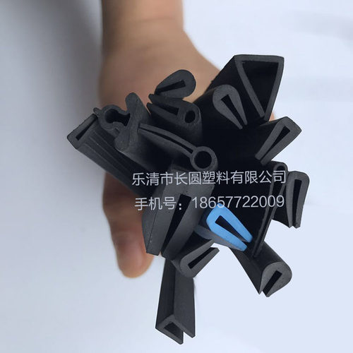 热销PVC密封条橡胶皮条U型条包边防撞D玻璃卡条1mm~2MM汽车机柜密
