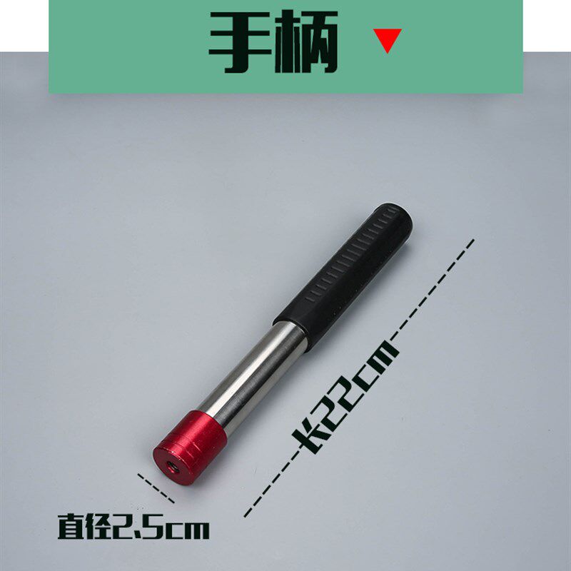 热销不锈a钢抄网杆 镰刀手柄 超短手柄杆 超短不锈钢抄网手柄