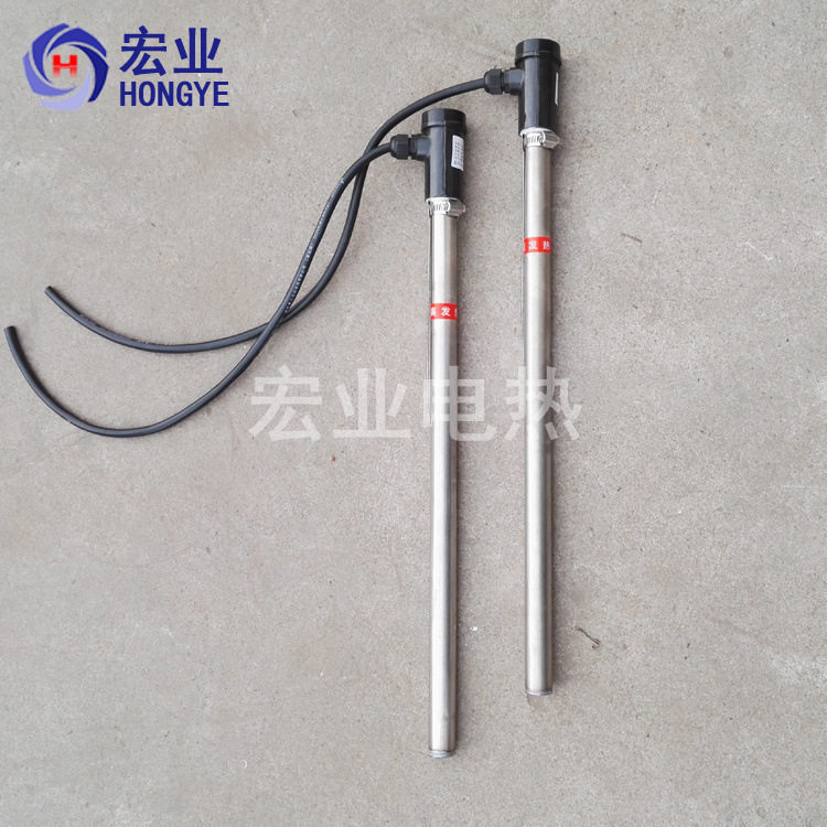 热销2KW钛合g金单头加热管 耐酸碱电热管 防腐加热棒 电镀厂专用