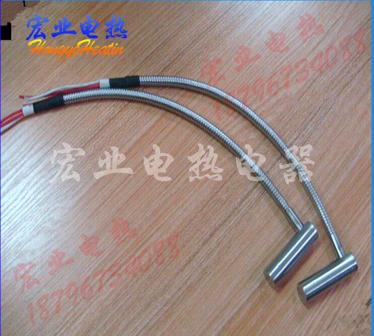 热销品质保障 直角单头r电热管 直角铠装单头加热管 加热棒 质量