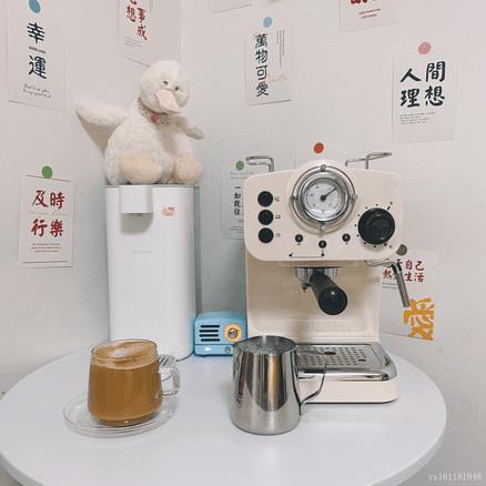 网易严选咖啡机家用小型全自动意式压力式蒸汽打奶泡一体办公室