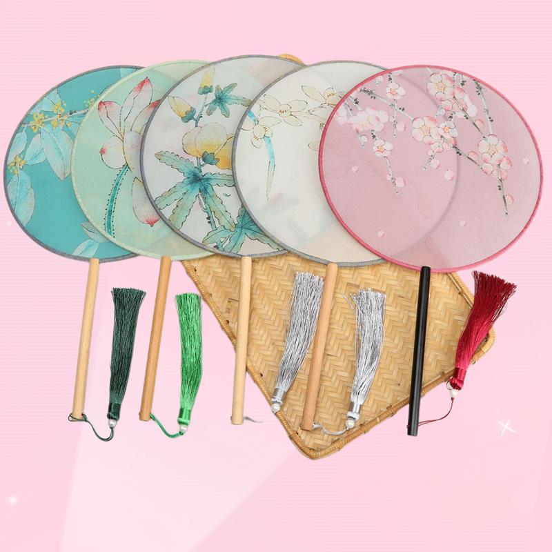 江南扇子满芳庭古风团扇女士舞蹈宫扇新款中式伴娘手扇汉服拍摄扇