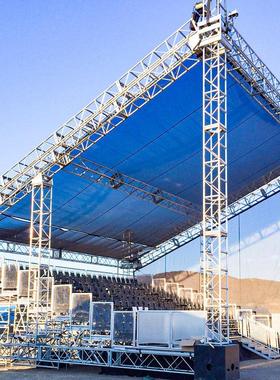 铝合金桁架活动架子展架升降灯光架背景喷绘龙门架200方管truss
