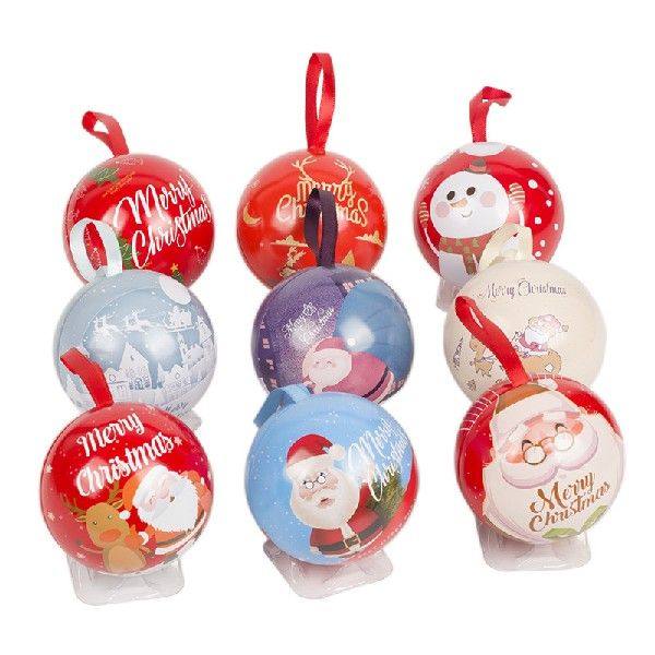 速发christmas decoration elf ball christmas iron ball candy