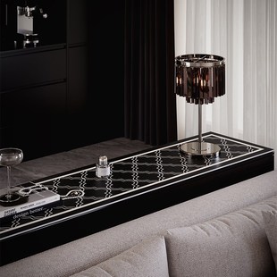 塞琳现代简约轻奢餐边柜桌垫防水防油免洗电视柜台面保护垫家用