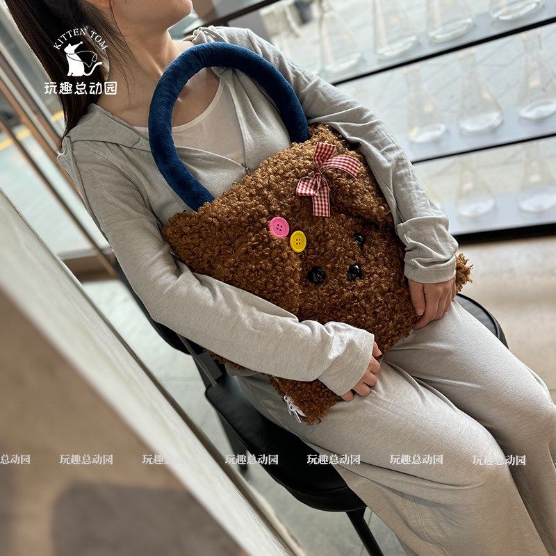 趣味大耳朵狗狗抱枕被子两用办公室靠枕垫午睡毯子二合一车载枕头,居家布艺,抱枕被,淘宝优惠券,粉丝福利购,淘宝优惠卷