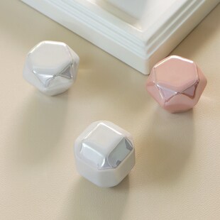 新款时尚钻石组合衣柜拉手橱柜抽屉法式高端定制奶油风门把手大全