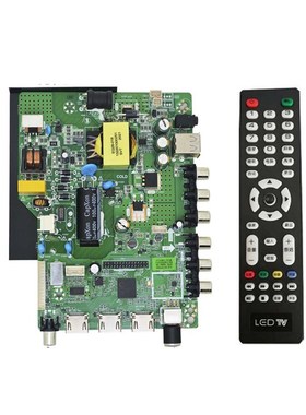 全新ST53RU-FP3液晶驱动板替代TP.SK108.PB801三合一电视板