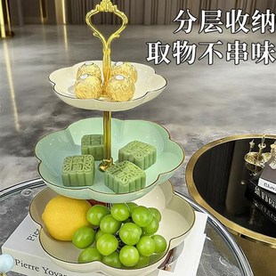 糖果盘子前台水果盘客厅上档次桌面零食摆盘办公室酒店前台接待