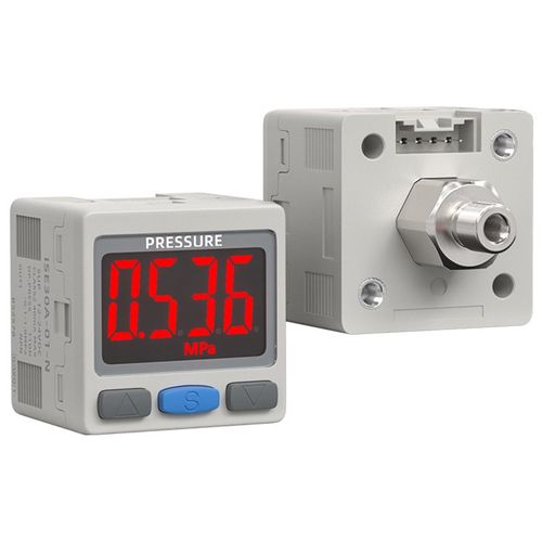 SMC型数显压力开关ISE/ZSE高低压力表气压负压真空表开关量输出