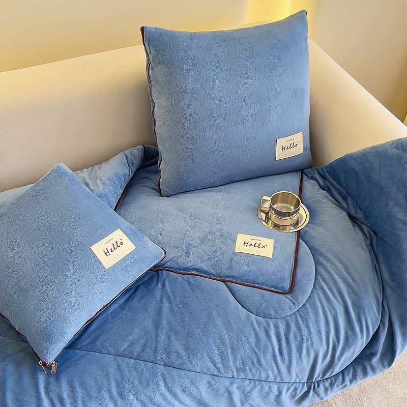 抱枕被子两用加厚空调毯二合一午睡办公室车载靠枕靠垫折叠抱枕被,居家布艺,抱枕被,淘宝优惠券,粉丝福利购,淘宝优惠卷