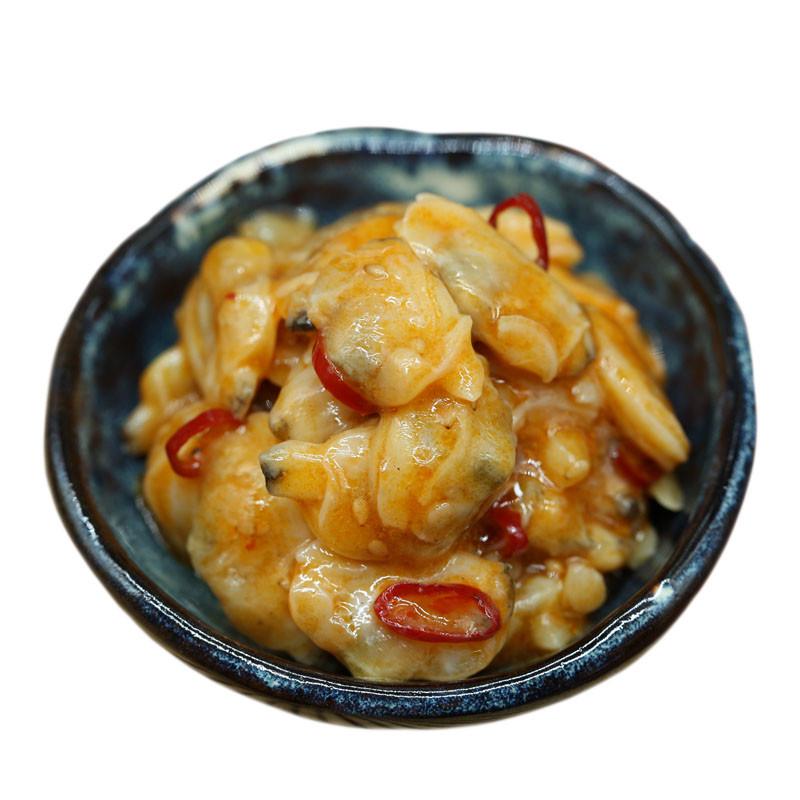 新货一泽麻辣鲜蛤400g 冷冻海鲜熟食 即食蛤蜊花甲肉日料寿司餐饮