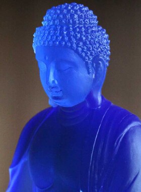 速发药师家如佛像摆件居琉室内客厅供奉药师琉璃光璃来工艺品