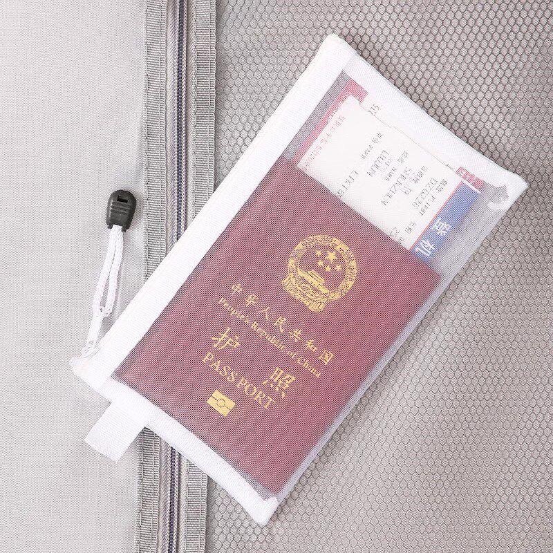 速发出国旅游文件袋透明便携登机牌卡旅行保护套收纳袋