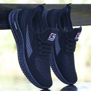 新品夏天男鞋镂空网面男士凉鞋轻便透气防臭网眼洞洞X鞋软底防滑