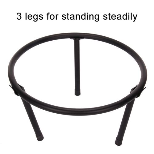 新品55 x 55 cm kSteel Large Fire Bowl Cast Iron Firepit Mode