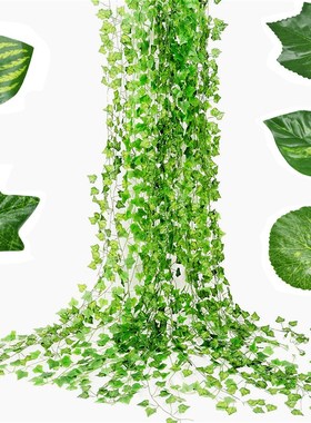 极速Artificial Plants Home Decor Green JSilk Hanging vines F