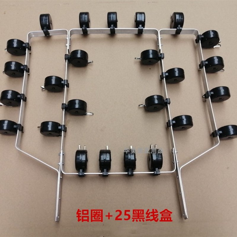 新品新型黑旋风数码n智能烫发机挂钩拉线盒支架热烫艾文机器烫发图片