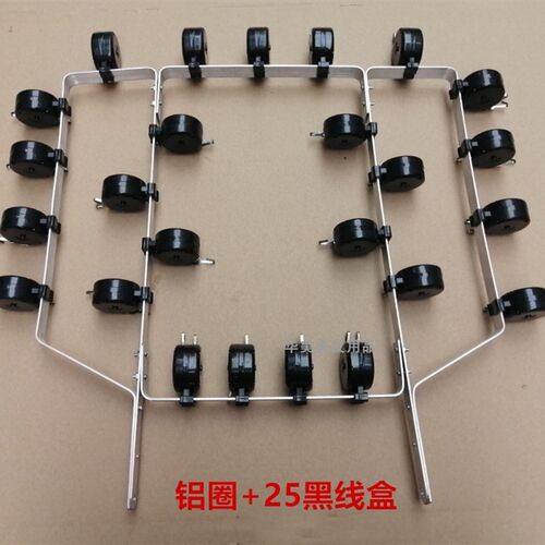 新品新型黑旋风数码n智能烫发机挂钩拉线盒支架热烫艾文机器烫发