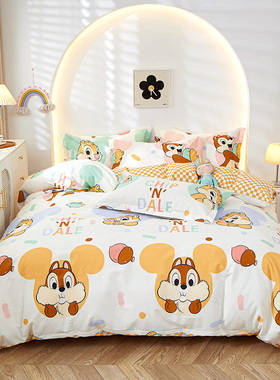 极速卡通被套单件150x200学生宿舍1.5单人2J00x230双人被罩100全