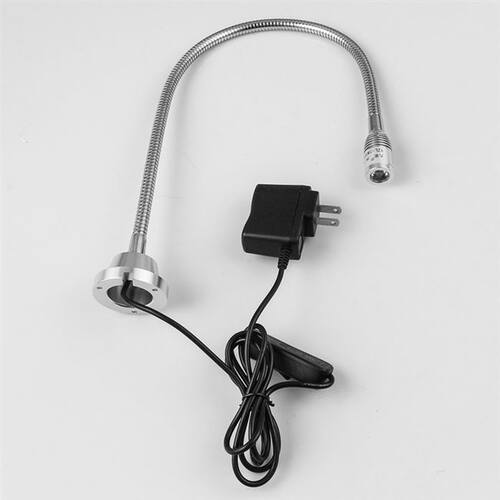 极速头工作灯桌面小型机床灯具设备鹅C颈灯24v2U20v软管灯白光