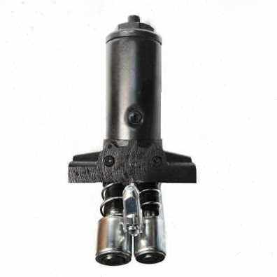 极速爆品厂促厂促3T双柱塞卧式液压千斤顶压头油缸世2X5吨双柱塞