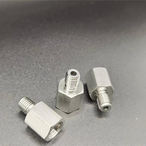 新品不锈钢内外丝转换接头M5M6Mz8M10M12M14M20螺纹加厚直通