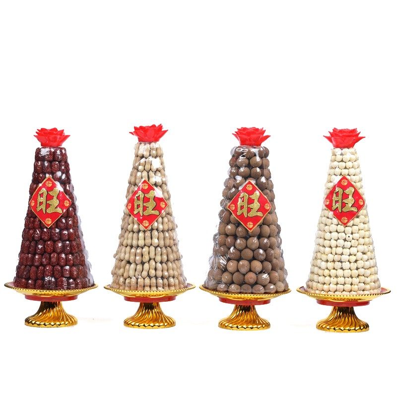极速供佛糖塔五子登科供r品塔桂圆红枣花生莲子拜佛贡品枣生贵子,节庆用品/礼品,伴手礼,淘宝优惠券,粉丝福利购,淘宝优惠卷
