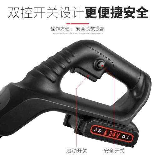 新品新款电草动割机小型家用充x电式2USS坪4v大功率除草机手多功