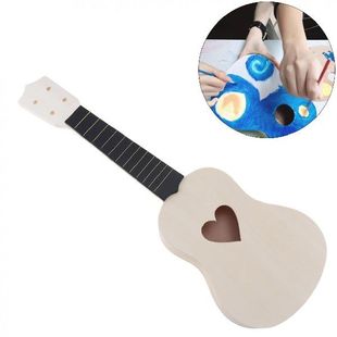 极速21 Icnch Soprano Ukulele DIY Kits Basswood Hawaii Guitar