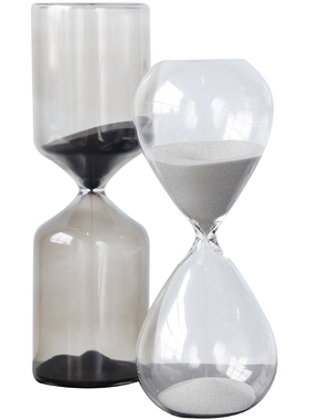 新品现代简约沙漏计时器摆件创z意北欧客厅酒柜家居装饰品儿童生