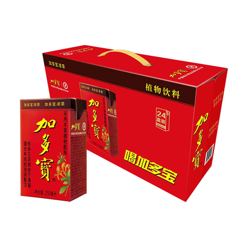 加多宝凉茶植物饮料茶饮料