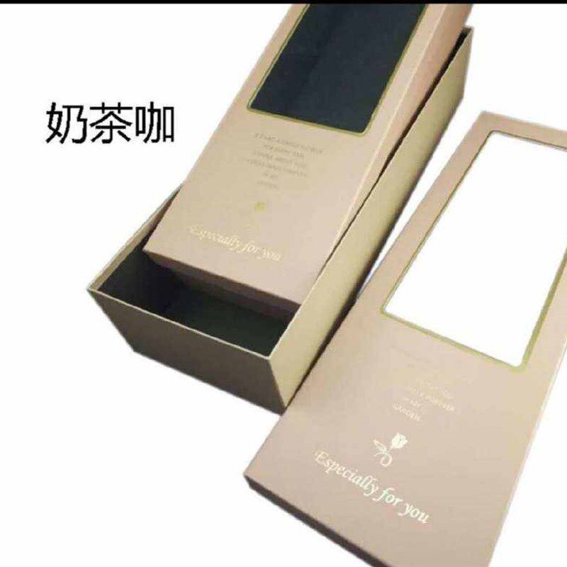 极速花束包装材七夕单枝花空盒创意单枝烟礼盒装礼盒长Z方形包装