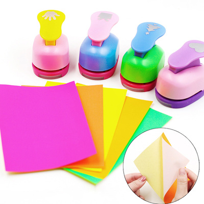 极速儿童手工压花器幼儿园大号省力E圆形树叶六边形雪花五角星模