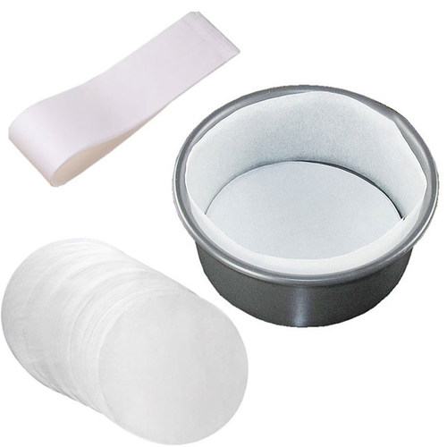 极速50 pc Round White Parchment Paper NonMstick Cake Pan Lin